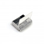Solid Silver "Book" Pill Box