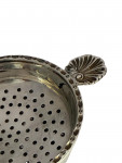 Solid Silver Tea Strainer with Wooden Handle - Londond- 1977by Da-Mar Silverware