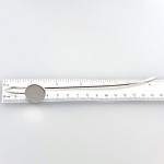 Sterling Silver Spine Bookmark With Engravable Disc