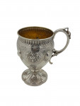 VICTORIAN SILVER MUG - LONDON - 1870 BY Edward Ker  Reed
