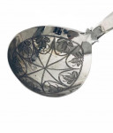 GEO IV SILVER CADDY SPOON  1821 (LARGE)