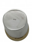 Solid Silver Single Cigar Holder - London - 1997 by Asprey London (15cm Cigar Holder)