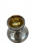 Solid Silver Jewelled Censer - Gothic Ecclesiastical Incense Burner - Hallmarked Sterling Silver for 1987