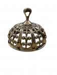 Solid Silver Jewelled Censer - Gothic Ecclesiastical Incense Burner - Hallmarked Sterling Silver for 1987