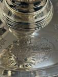 Solid Silver Jewelled Censer - Gothic Ecclesiastical Incense Burner - Hallmarked Sterling Silver for 1987