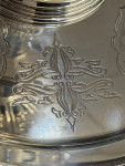 Solid Silver Jewelled Censer - Gothic Ecclesiastical Incense Burner - Hallmarked Sterling Silver for 1987