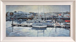 Cowes Yacht Haven, sunset