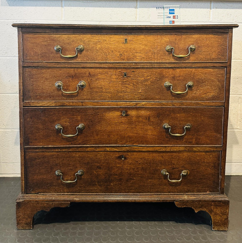 George 3rd Oak Chest of Drawers, circa 1780