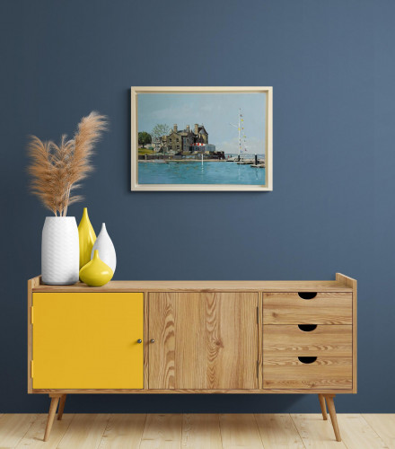 The Royal Yacht Squadron, spring morning