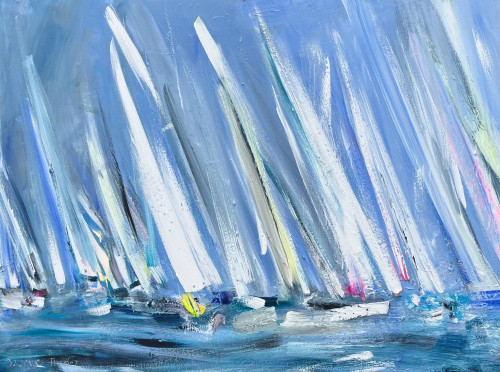 Shifting sunlit breeze