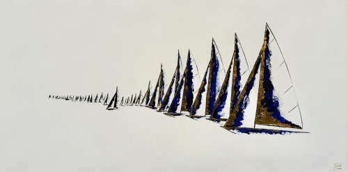 Windward, Flying Fifteen Start Line