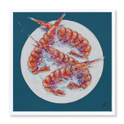 Prawns Plated up