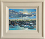 Cowes, evening sky