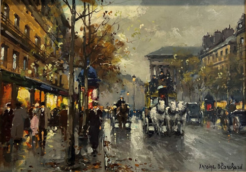 Horse Traffic in Paris