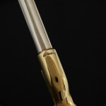 Handmade silver penny whistle