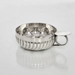 1st quality antique French silver wine taster