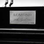 Sterling silver model of Lomond thoroughbred racehorse