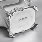 5-piece Edwardian silver tea set