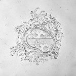 9½" George II silver salver