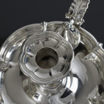 Victorian silver chamberstick by royal silversmith