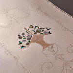 Edwardian silver & mother-of-pearl blotter album
