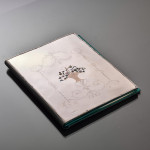 Edwardian silver & mother-of-pearl blotter album