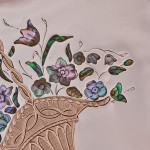 Edwardian silver & mother-of-pearl blotter album