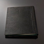 Edwardian silver & mother-of-pearl blotter album