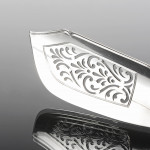 Hand-forged antique Fiddle Thread & Shell silver cutlery for 12