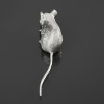 Large silver mouse model