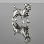 Jack Russell sterling silver model
