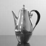Cosmos mid-century Danish silver coffee pot