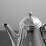 Cosmos mid-century Danish silver coffee pot