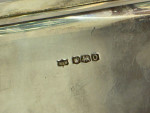 Art Deco silver salver
