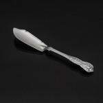 Rare set of hand-forged Princess No 2 silver cutlery for 12 in fitted canteen