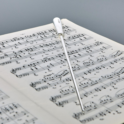Sterling silver conductor's baton