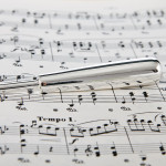 Sterling silver conductor's baton