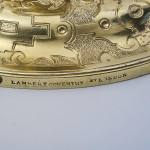 Pair of Victorian silver-gilt ship's candlesticks