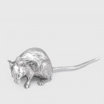 Sterling silver mouse running