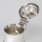 George II style bellied silver tankard