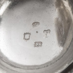 George II style bellied silver tankard