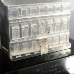 City of London Club sterling silver scale model