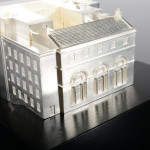 City of London Club sterling silver scale model