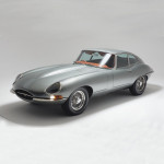 Bespoke: handmade sterling silver Jaguar E-Type model