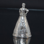 Edwardian sterling silver table bell