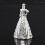 Edwardian sterling silver table bell