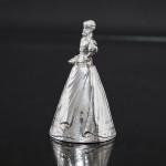Edwardian sterling silver table bell