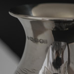 Limited edition silver & gilt vase by Anastasse Georgiou