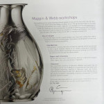 Limited edition silver & gilt vase by Anastasse Georgiou