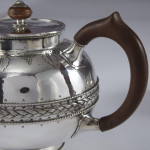 Antique Arts & Crafts sterling silver teapot by Liberty